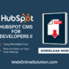 CMS for Developers II Certification